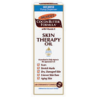 Pasteur Pharmacy Palmer's Cocoa Butter Skin Therapy Oil for body, scars, and stretch marks, 5.1 oz bottle.