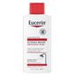Eucerin Cream Body Wash for eczema relief in a 13.5 fl oz bottle, gentle cleanser for sensitive skin