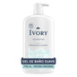 Ivory Body Wash Original in a pump bottle, gentle cleanser with a smooth, creamy texture for soft, clean skin.
