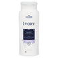 Ivory Mild & Gentle Body Wash with lavender scent in a 21 oz bottle from Pasteur Pharmacy, showing the bottle and lavender flowers.