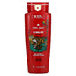 Old Spice Wild Collection Bearglove scent body wash in a 16 fl oz bottle, featuring a bold design and fresh, fruity fragrance.