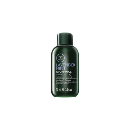 Paul Mitchell Tea Tree Moisturizing Body Wash with lavender and mint, 2.5oz, natural skin cleansing product.