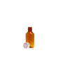 Amber Pet Ovals bottle by Pasteur Pharmacy, 3 oz, featuring a clear amber plastic bottle with a white cap.