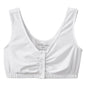 White Silverts adaptive front closure bra in 2X-large size, designed for comfort and easy wear, with supportive front closure.