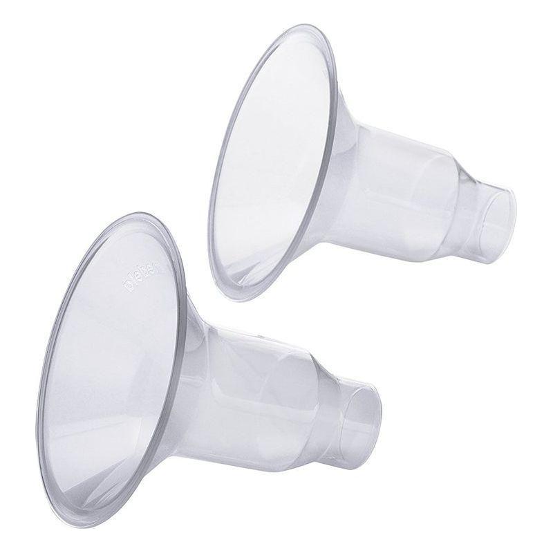 Medela PersonalFit Breastshield XXLarge 36mm for breastfeeding, shown in a clear view.