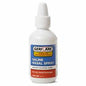 GeriCare saline nasal spray in a 1.5oz bottle, designed for nasal congestion relief, shown in a clear spray bottle with label
