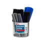 Assorted combs in a bucket from Pasteur Pharmacy, featuring a variety of hair combs for personal grooming, 60-count package.
