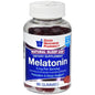 Silver Rod Pharmacy Good Neighbor Melatonin 5mg Gummies in a bottle, 90 count, building consumables for sleep support.