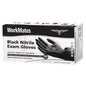 Black Nitrile Gloves by Pasteur Pharmacy, 100-count small size, disposable gloves for industrial and medical use.