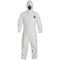XL disposable sterile coverall with hood, full body protection, by Pasteur Pharmacy, suitable for industrial and medical use