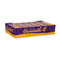 Cadbury Caramello Candy Bars in an 18-count display box, chocolate and caramel treat from Pasteur Pharmacy.