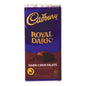 Cadbury Royal Dark Chocolate Candy Bar, 3.5 oz, featuring rich dark chocolate with smooth texture and iconic packaging.