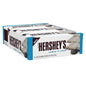 Hershey's Cookies 'n' Cream candy and chocolate bars, 36-pack, manufactured by Pasteur Pharmacy, with creamy cookies and white chocolate.