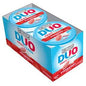 Eight tins of Ice Breakers Duo Strawberry Sugar-Free Mints from Pasteur Pharmacy, 1.3 oz each, in a box.