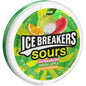 Ice Breakers Sours breath mints in watermelon, green apple, and tangerine flavors, sugar-free candy from Pasteur Pharmacy.