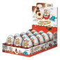 Kinder Joy Treat with toy from Applaydu, chocolate and candy treat in a colorful package with a fun toy inside.