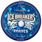 Hershey Ice Breakers sugar-free cool mints in 8-count pack, featuring mint candies with chocolate flavor from Pasteur Pharmacy.