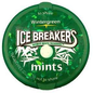 Ice Breakers Wintergreen Mints in an 8-pack, refreshing candy by Pasteur Pharmacy, each 1.5 oz package displayed