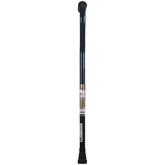 Drive Offset Cane by Pasteur Pharmacy, sturdy walking stick supporting up to 300 lbs, with ergonomic handle for stability.