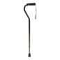 Black Graham Field Lumex adjustable offset cane with nitrile grip, designed for stability and comfort in walking aid use.