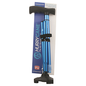 Blue HurryCane Freedom Edition folding cane with T-handle, designed for stability and support, by Pasteur Pharmacy.