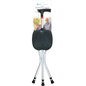 Heavy-duty V6CO 5-in-1 multi-function seated walking cane with adjustable height and sturdy design for enhanced support and stability.
