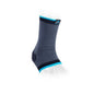 DonJoy Advantage elastic ankle compression sleeve in black, designed for support and relief for ankle injuries.