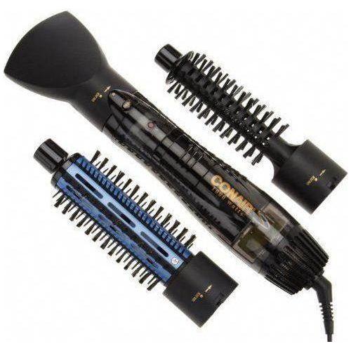 Conair BC171NCS ceramic ionic hot air brush in black, 1.25-inch for styling and volumizing hair.