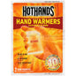 Pair of Pasteur Pharmacy Hothands chemical hand warmers for portable warmth, shown in their packaging.