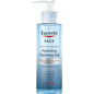 Eucerin Hydrating Cleansing Gel in 6.8 fl oz bottle, gentle daily face wash with moisturizing formula for clean skin.