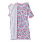 Women's open back nightgown with cherry blossom print, medium size, made by Pasteur Pharmacy, featuring a flowing, elegant design.