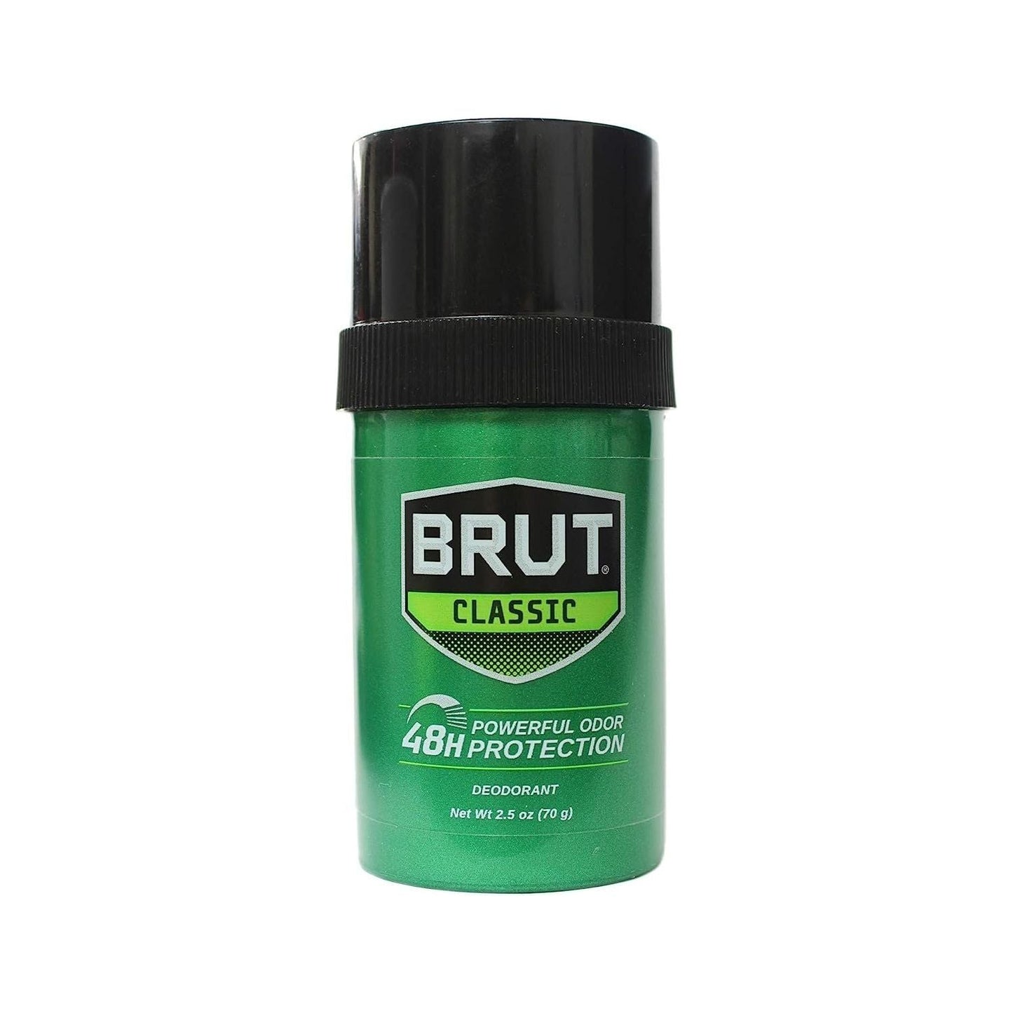 Brut Original fragrance cologne bottle, 2.5 oz, with classic design and branding visible, suitable for men.