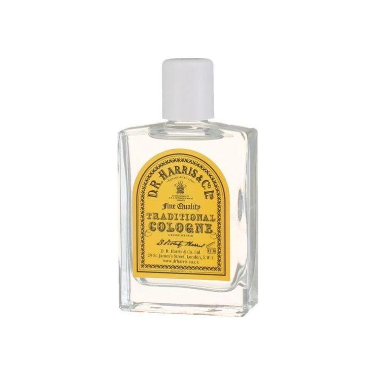 D. R. Harris & Co Traditional Cologne 30ml bottle with elegant packaging, showcasing classic fragrance and brand label.