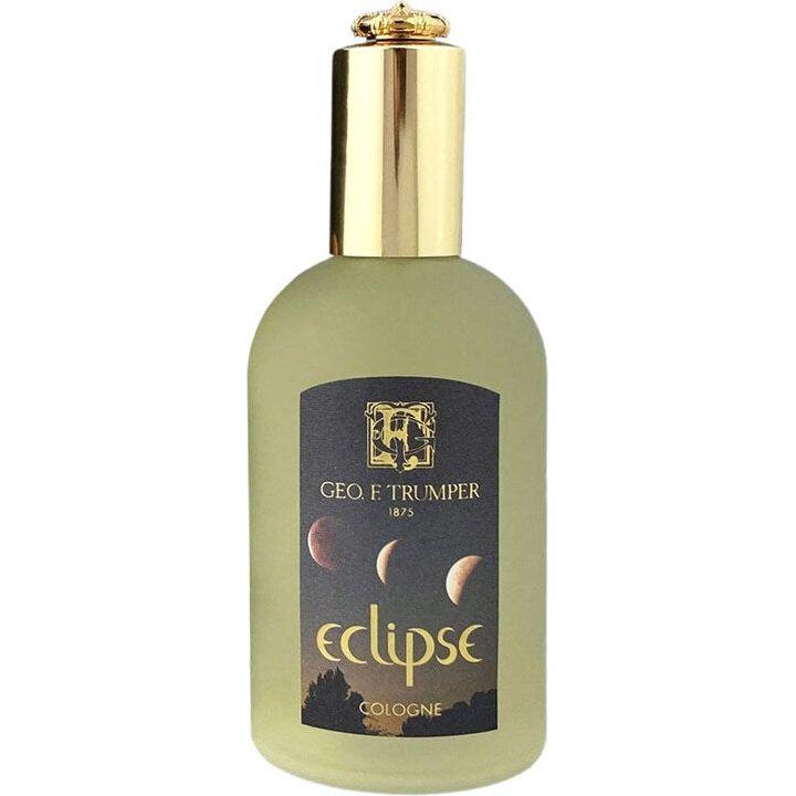 Geo. F. Trumper Eclipse Cologne in 100 ml bottle, featuring a classic men's fragrance with a sleek glass design.