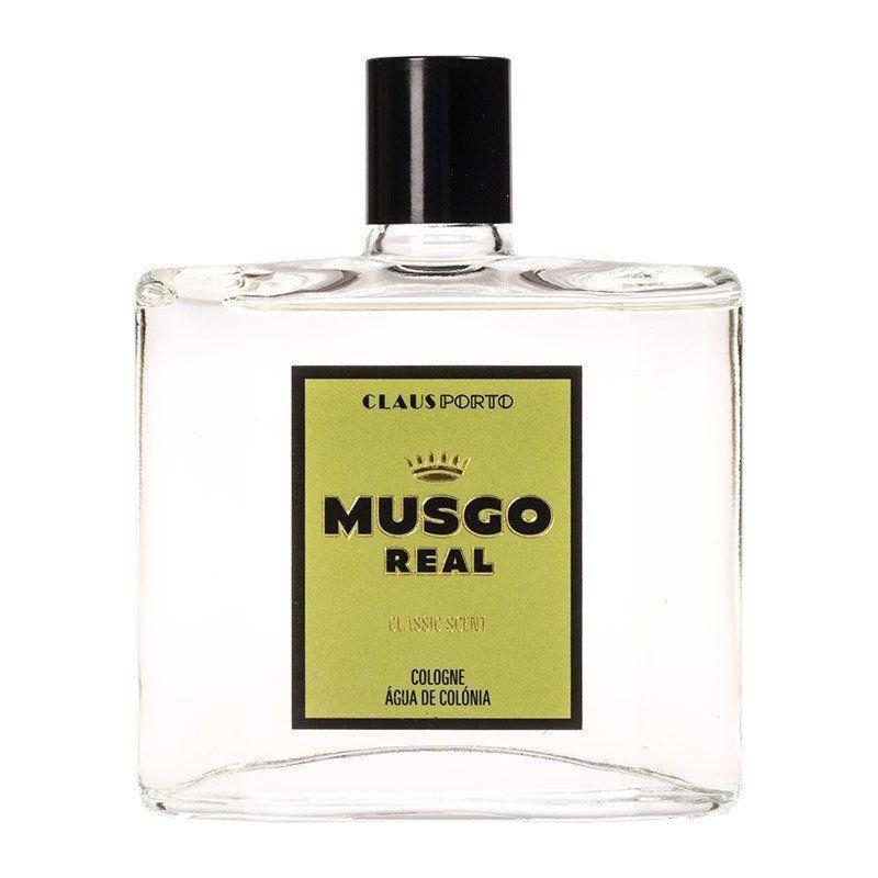 Musgo Real Classic Cologne 100ml bottle with elegant design, showcasing the traditional scent and packaging of Pasteur Pharmacy.