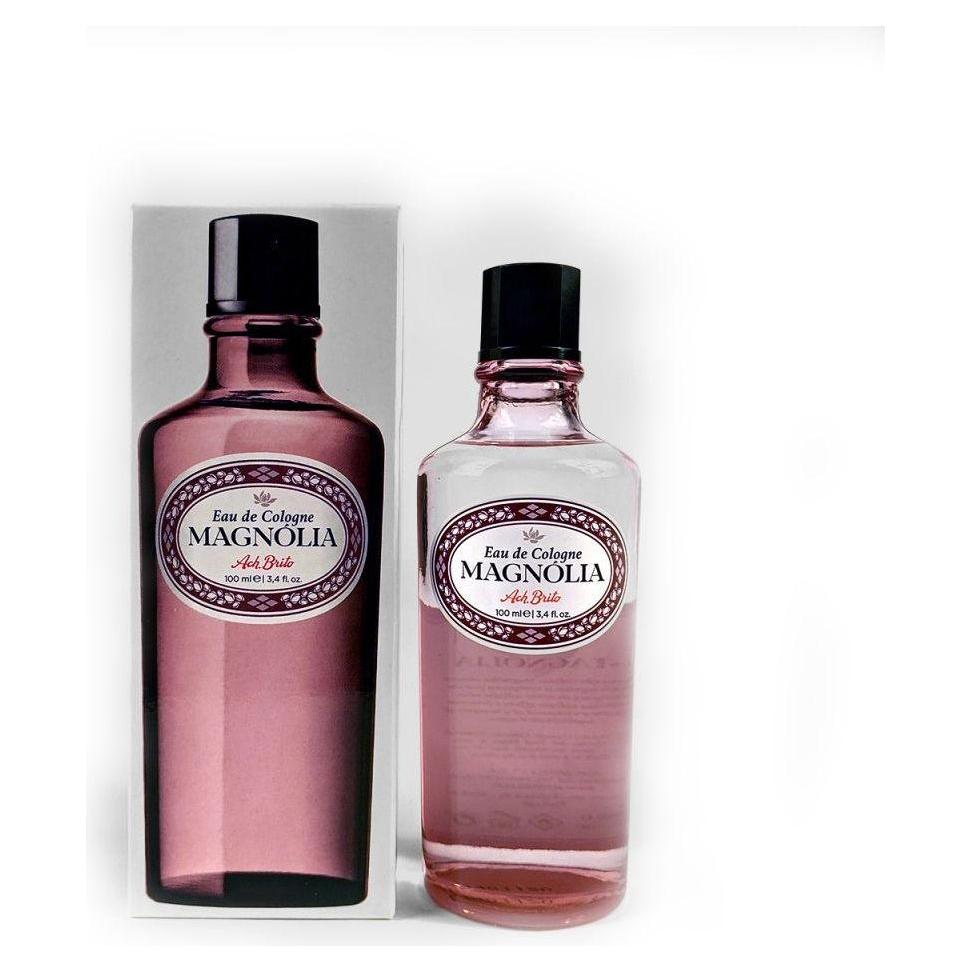 Magnolia Ach Brito Cologne from Pasteur Pharmacy Collection, 100ml bottle with elegant design and floral fragrance.