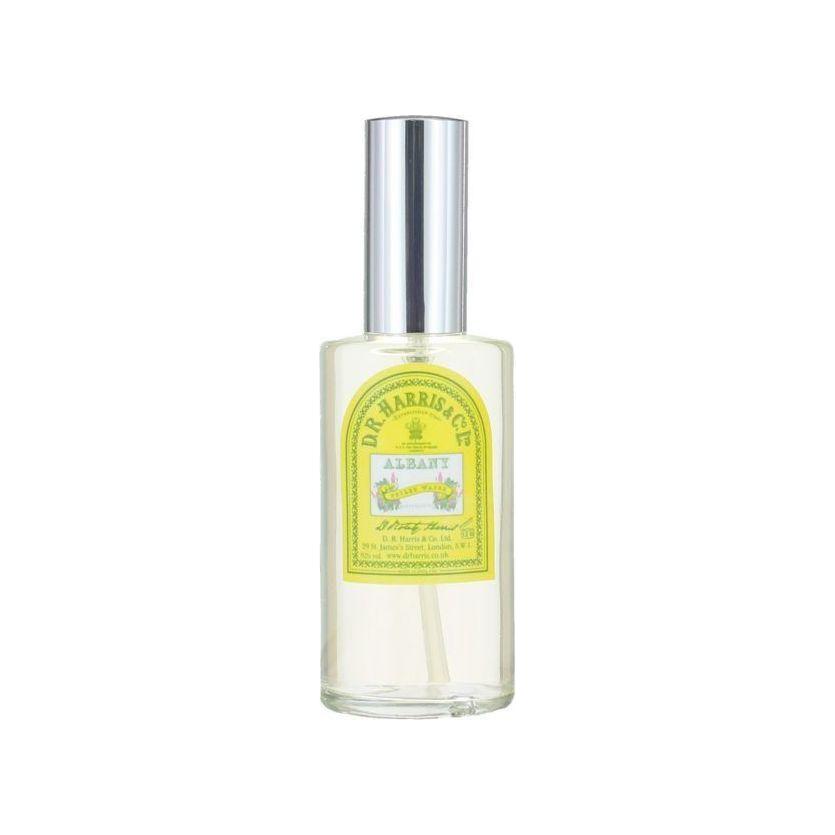 D. R. Harris & Co Albany Cologne Spray 50ml, classic fragrance bottle with elegant design, natural scent for men.