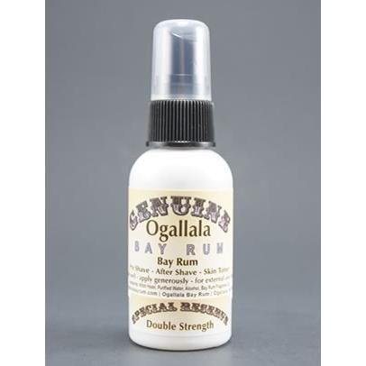 Ogallala Bay Rum Trails End Cologne Spray by Pasteur Pharmacy, 2 oz bottle, with distinctive Bay Rum scent and classic packaging