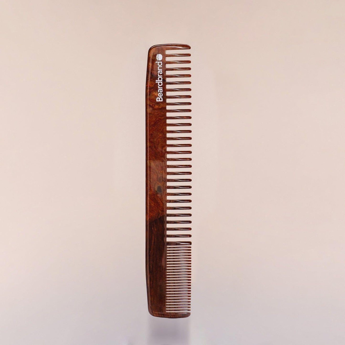 Large whiskey river comb from Beardbrand, made of durable material, designed for grooming and detangling beard and hair.