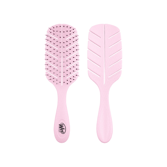 Pink Wet Brush Go Green Detangler from Pasteur Pharmacy, a durable comb and brush for gentle hair detangling and styling.