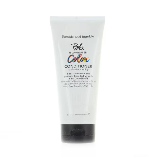 Bumble and Bumble Iluminated Blonde Conditioner 6.7oz bottle, nourishing hair conditioner for blonde hair, natural and healthy shine.