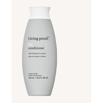 Living Proof Full Conditioner 8 oz bottle, moisturizing conditioner for thick, full hair, natural smoothness and shine.