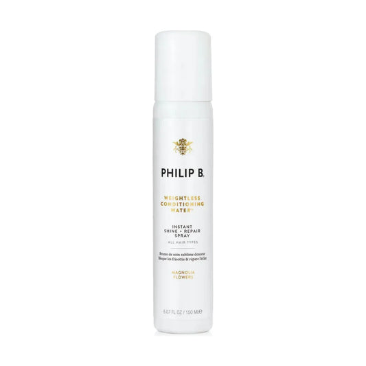 Philip B. Weightless Conditioner Water in 150ml bottle, hydrating conditioner for lightweight, healthy hair.