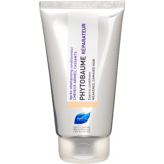Phyto Phytobaume Repair Express Conditioner in 5.2 oz bottle, designed to nourish and repair damaged hair.
