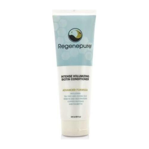 RegenePure Intense Volumizing Biotin Conditioner with Tea Tree Oil by Pasteur Pharmacy, 8 oz bottle for healthy, thick hair