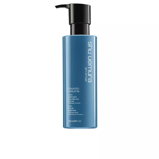 Shu Uemura Muroto Volume Amplifying Conditioner in 250ml bottle, designed to boost hair volume and fullness.