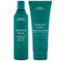 Aveda Botanical Repair Strengthening Conditioner 200ml bottle with label visible, designed to nourish and repair damaged hair.