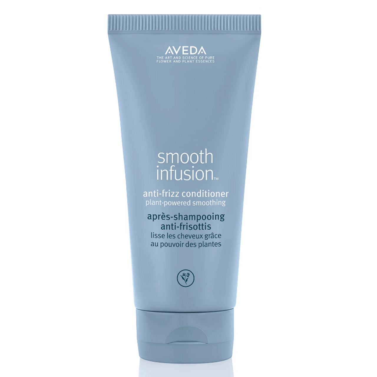 Aveda Smooth Infusion Anti-Frizz Conditioner in 6.7 oz bottle, moisturizing conditioner for frizz control, natural hair care product