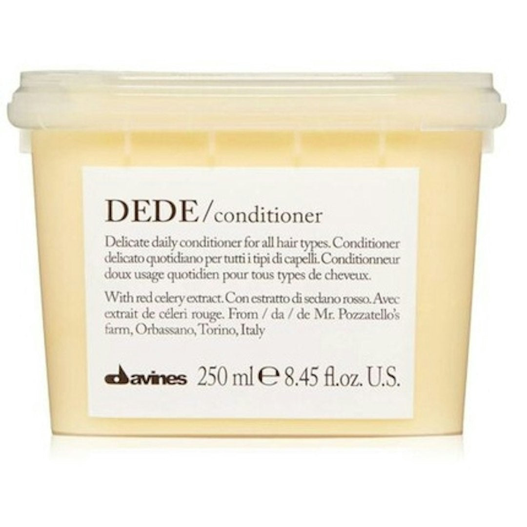 Davines Dede Essential Haircare Conditioner in 250ml bottle, nourishing conditioner for healthy, shiny hair.