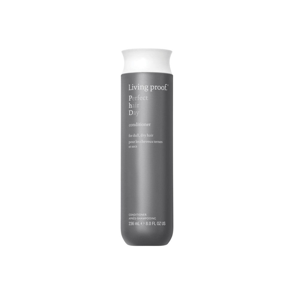 Living Proof PhD Conditioner in 8oz bottle, a nourishing hair conditioner with sleek packaging, suitable for all hair types.